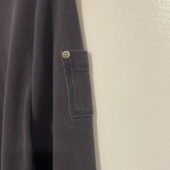 Y2K Woolrich V Neck Long Sleeve Shirt - Picture 3 of 5